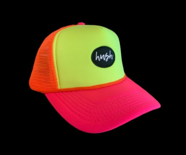 Image of HUSH Neon Trucker