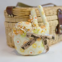 Image 1 of Handmade Embroidery Snail Plush