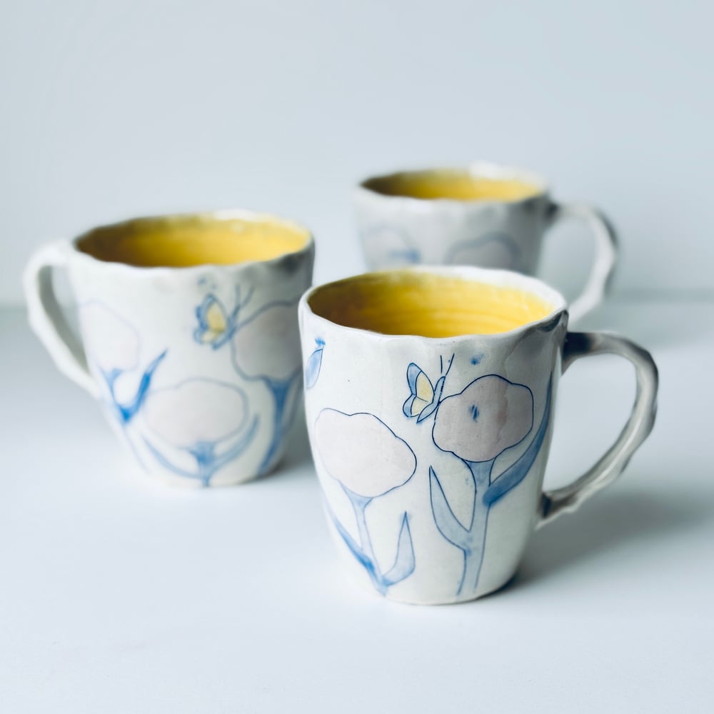 Image of Milkweed and Butterfly Mug