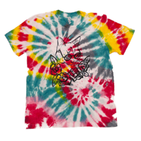 Image 1 of Trash Tie-Dye: Large Multi-Spiral