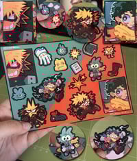 Bakudeku Sticker Sheet