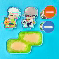 Image 2 of [ PREORDER ] THE SUMMER HIKARU DIED Playground Spring Standee Set