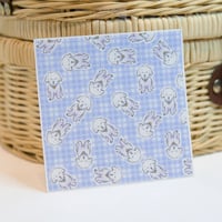 Gingham Adam Sticker