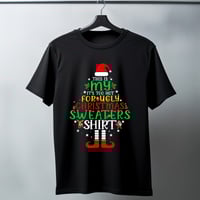Christmas Sweater Shirt Black