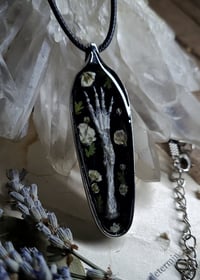 Image 5 of Bunny Foot and Floral Amulet