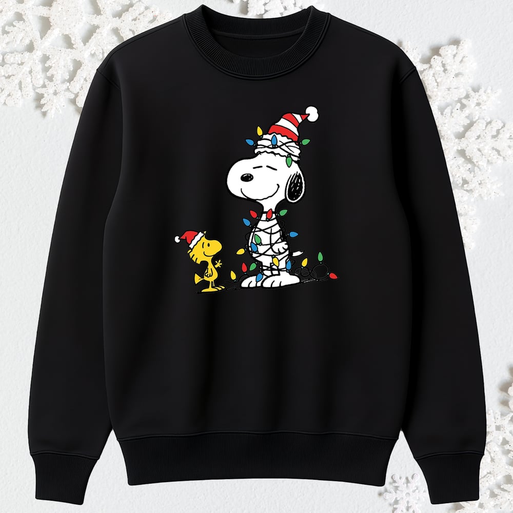 Image of SN00P LIGHTS CREWNECK SWEATER