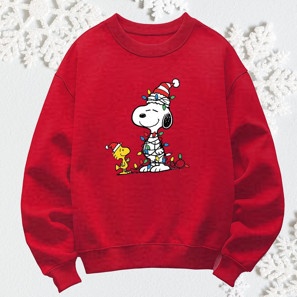 Image of SN00P LIGHTS CREWNECK SWEATER
