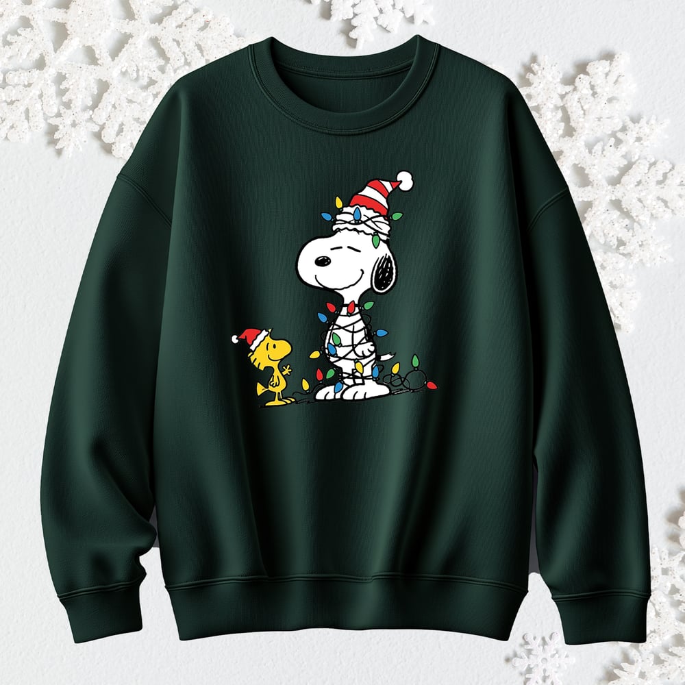 Image of SN00P LIGHTS CREWNECK SWEATER