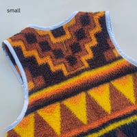 Image 3 of Fuzzy Vest (Brown)