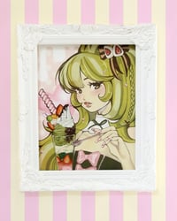 Image 1 of Matcha Girl Poster