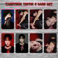 Image 1 of Taehyung TirTir Photocard Set of 8
