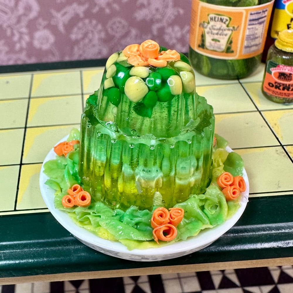 Image of Carrots, Peas, and Squash Gelatin 