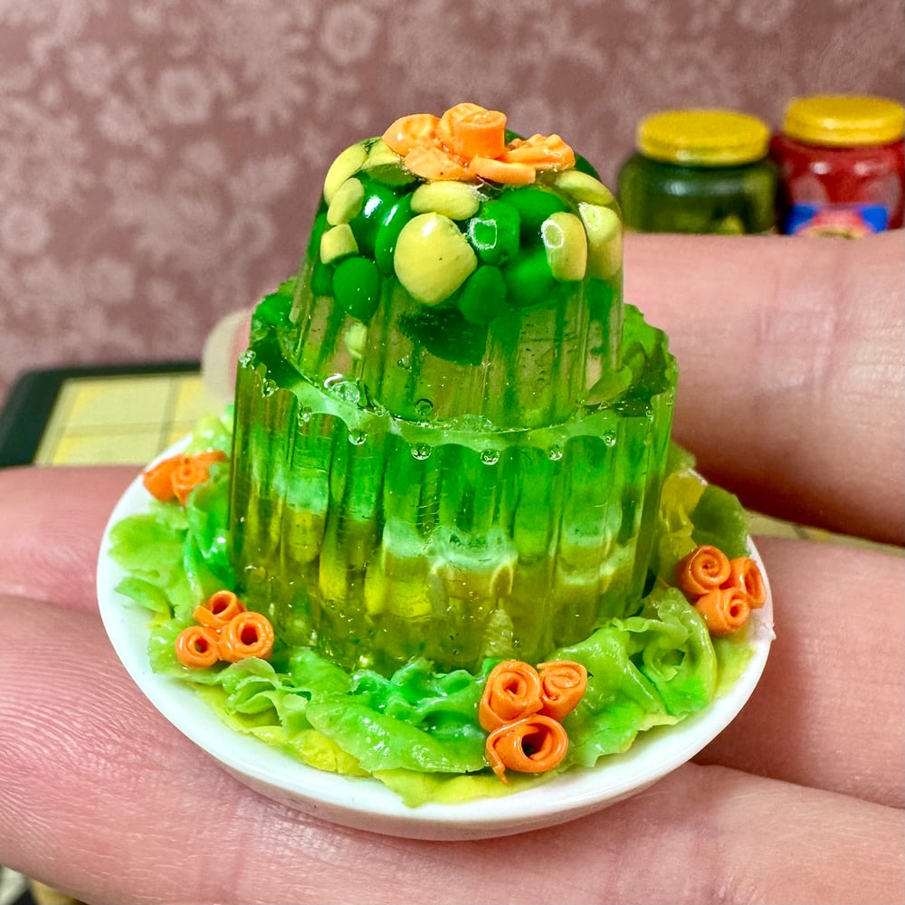 Image of Carrots, Peas, and Squash Gelatin 