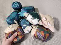 Image 2 of LEFTOVERS: Peaku and Bakumer Plushies!