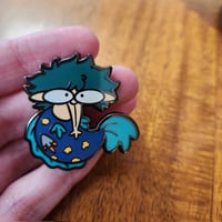Image 2 of Peaku "Peas and Thank Q" Enamel Pin
