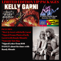 KELLY GARNI VIP PACKS - AUSTRALIAN TOUR