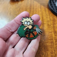 Image 2 of Bakumer "0 Days Since Last Bite" Enamel Pin