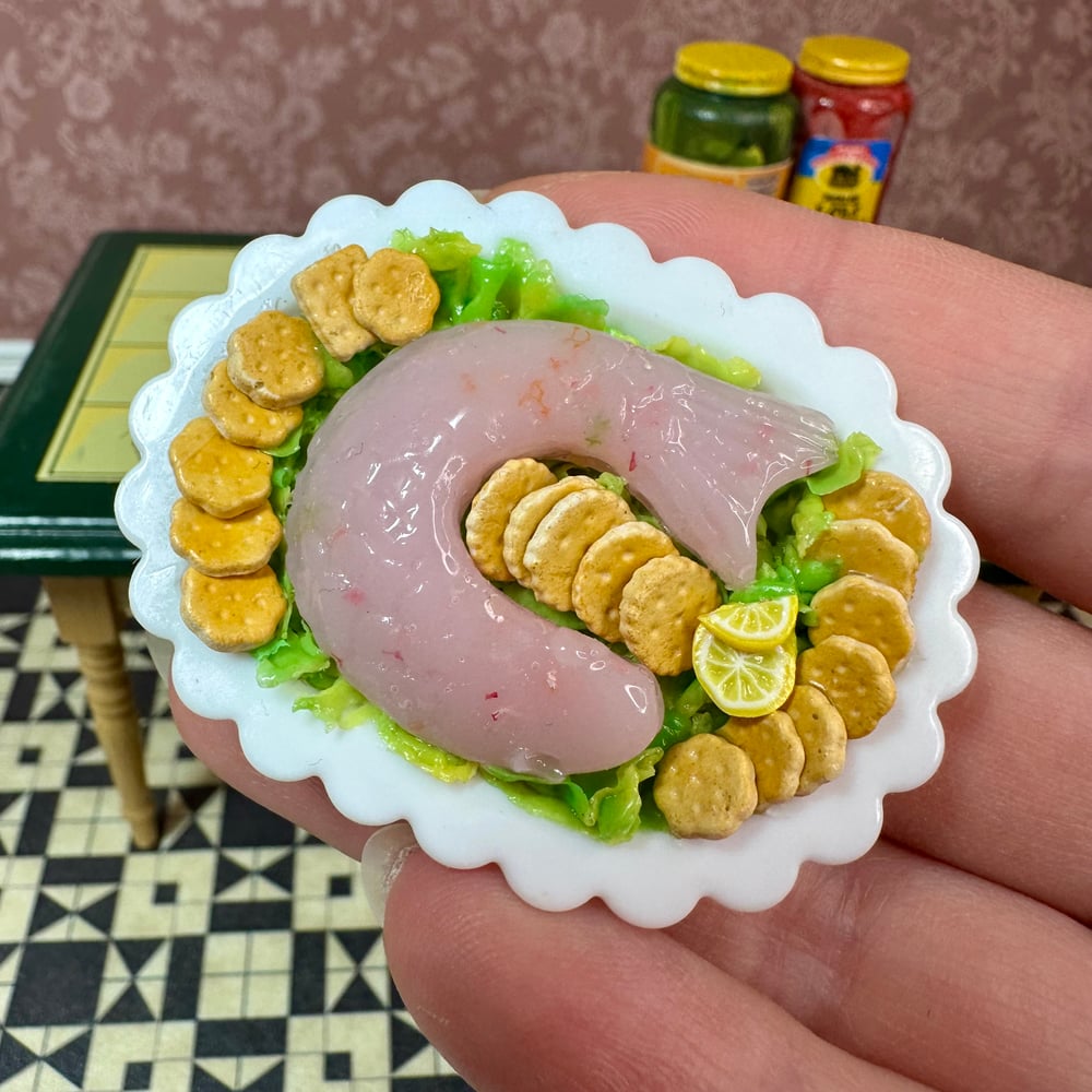 Image of Fish with Crackers Gelatin