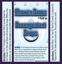 Shower Drops - Regular decongestant