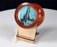 Image 1 of Australian Red Ironbark Eucalyptus yo-yo, #2025-261 