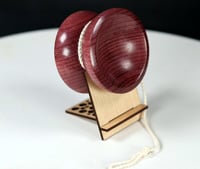 Image 1 of Brazilian Purpleheart yo-yo, #2025-262