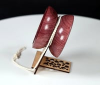 Image 3 of Brazilian Purpleheart yo-yo, #2025-262