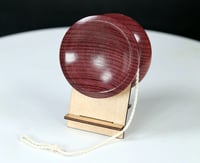 Image 5 of Brazilian Purpleheart yo-yo, #2025-262