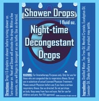 Shower Drops - Night-Time