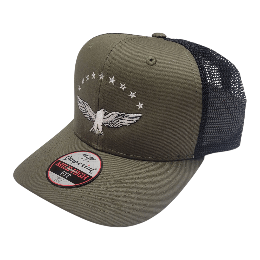 The Mile High Military Trucker Cap