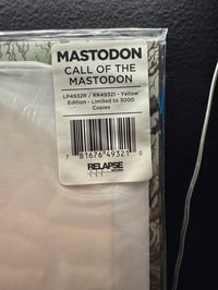 Image 2 of Mastodon “Call of the Mastodon” Yellow Vinyl