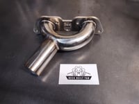 Image 4 of XS650 2 into 1 Intake (Polished Stainless)