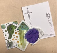 Image 1 of Notepad and Sticker Pack