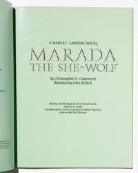 Image 3 of Marada the She-Wolf byJohn Bolton and Chris Claremont