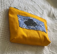 Image 2 of Yellow with Space Ship Patch