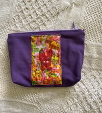 Image 1 of Purple with Happy Dog Patch