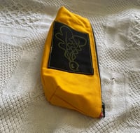 Image 2 of Yellow Pencil Pouch with Radish Patch