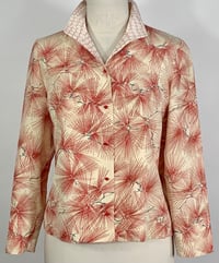 Image 1 of Red and Cream Pines Hitoe