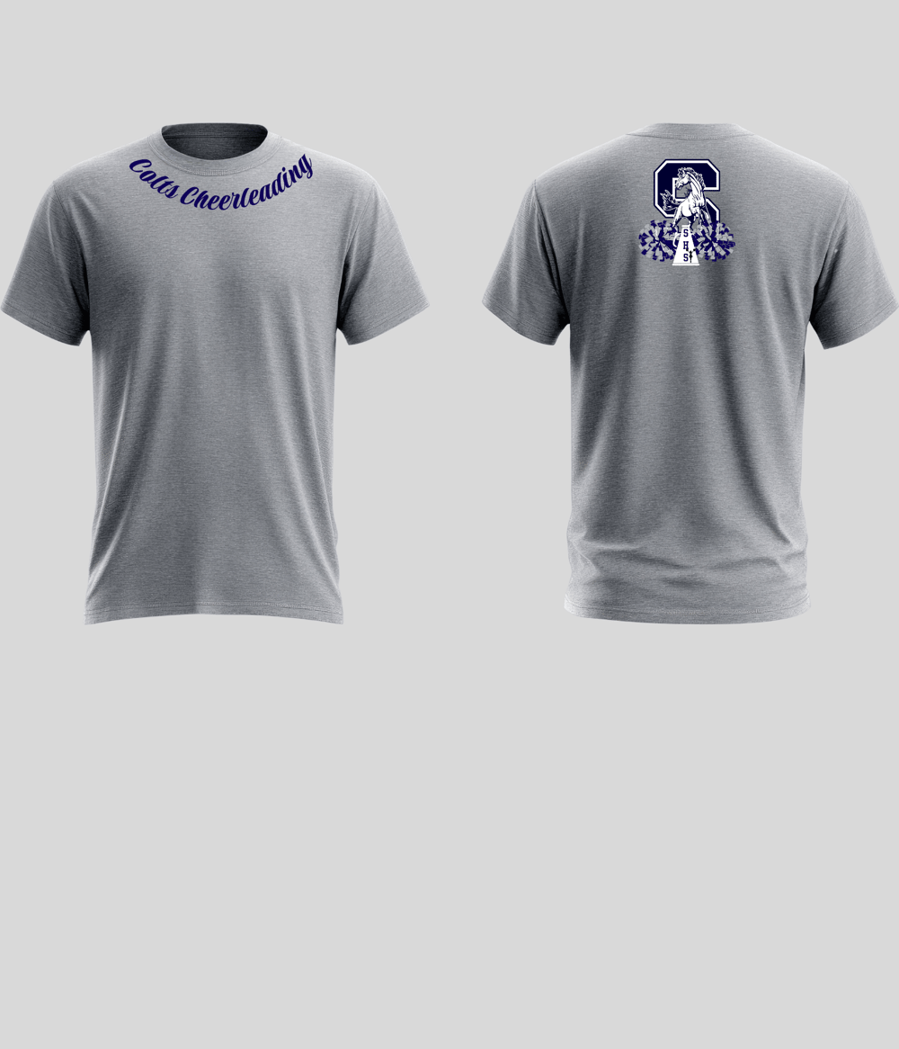 Image of Colts Cheerleading Collar Tee