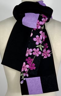 Image 3 of Lavender with Black Scarf