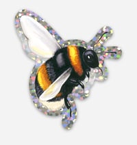 Bumble Bee Glitter Stickers