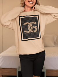 Image 4 of Child of God /Checkerboard  -Tan & Black