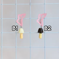 Image 3 of Dangle Charm Snap Hairclips