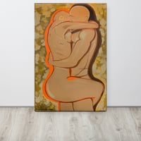Image 1 of A Divined Embrace - Canvas Reproduction