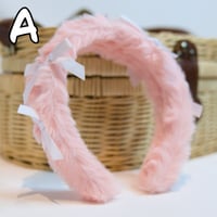 Image 2 of Fluffy Headband With Bows
