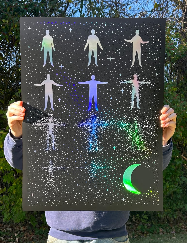 Image of "Stardust" Foil Print