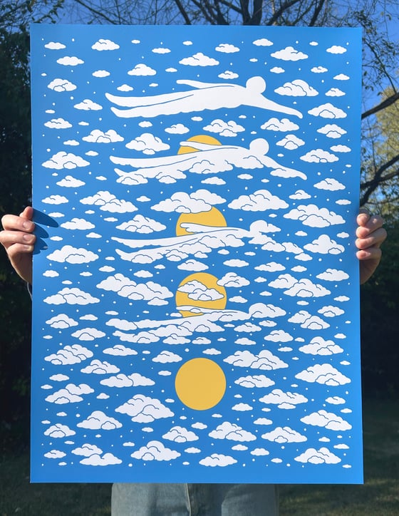 Image of "In the Clouds" Print