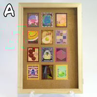 Image 2 of Postage Stamp Sticker Set
