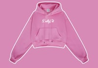 Image 1 of Dawgs Only Cropped  Luxe Hoodie- Women's 1st Edition