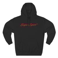 Image 2 of Classic Script Racing  Hoodie (Black)