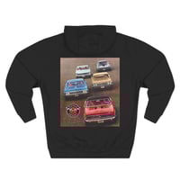 Image 1 of Classic Script Racing  Hoodie (Black)